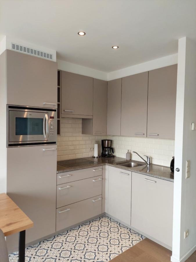 Studio 3 Bredene Met Strandcabine Экстерьер фото